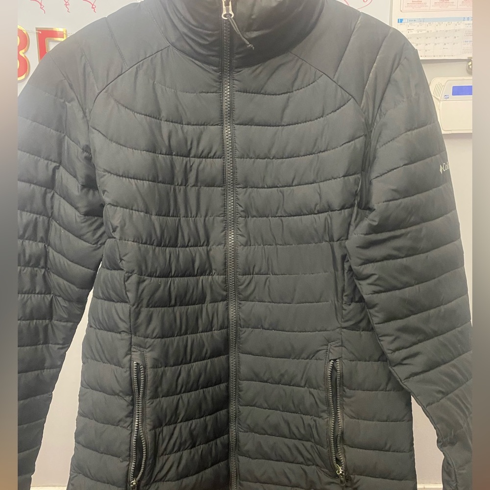 Columbia women’s small Omni heat puffer full zip